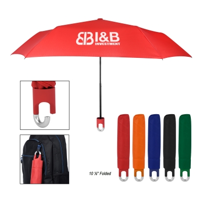 38in Arc Compact Telescopic Umbrella